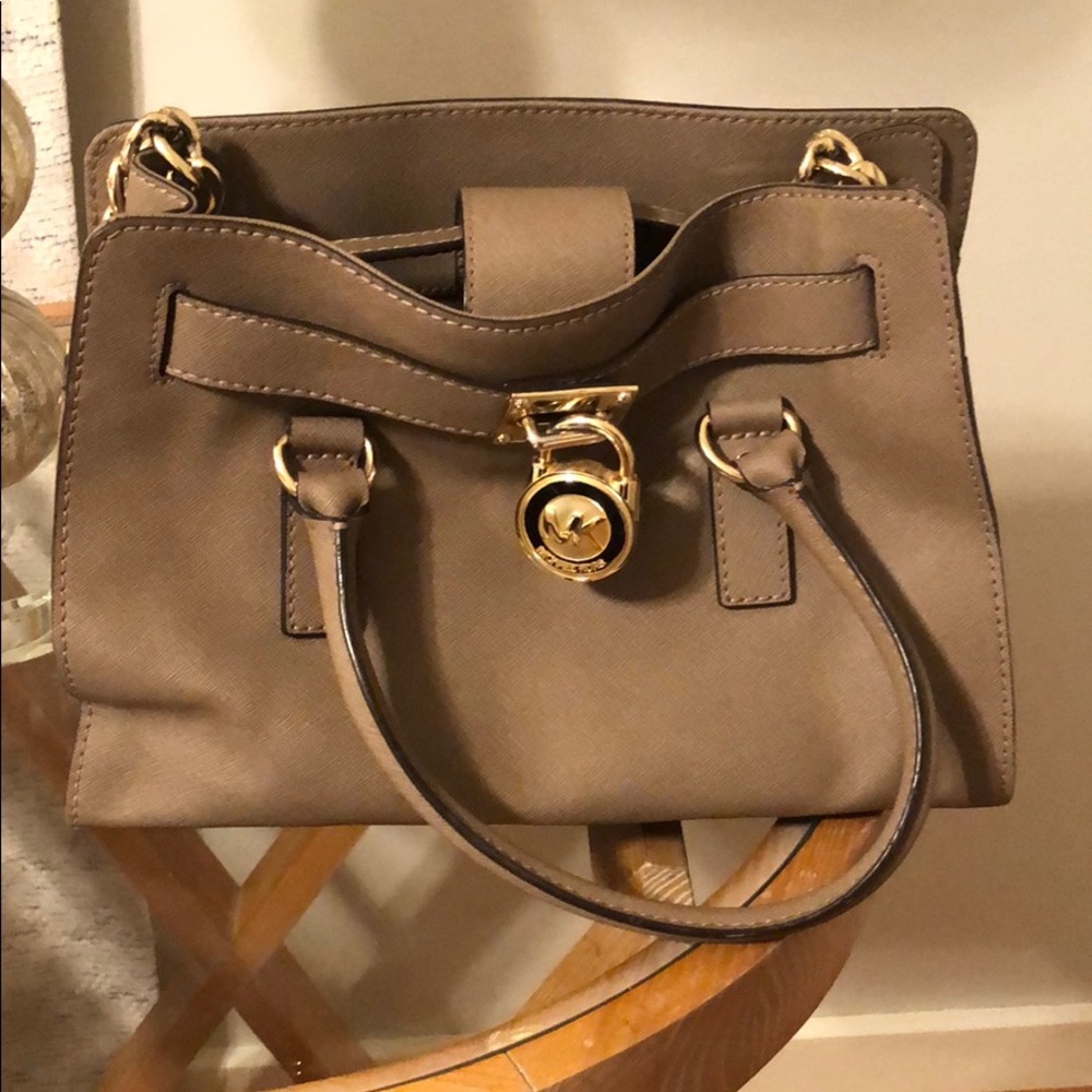 Tan Michael Kors Purse